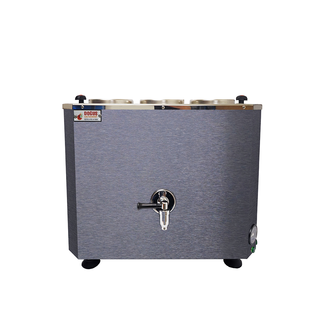 3LÜ DEKORATİF İNOKS ÇAYLAND -DİEC3